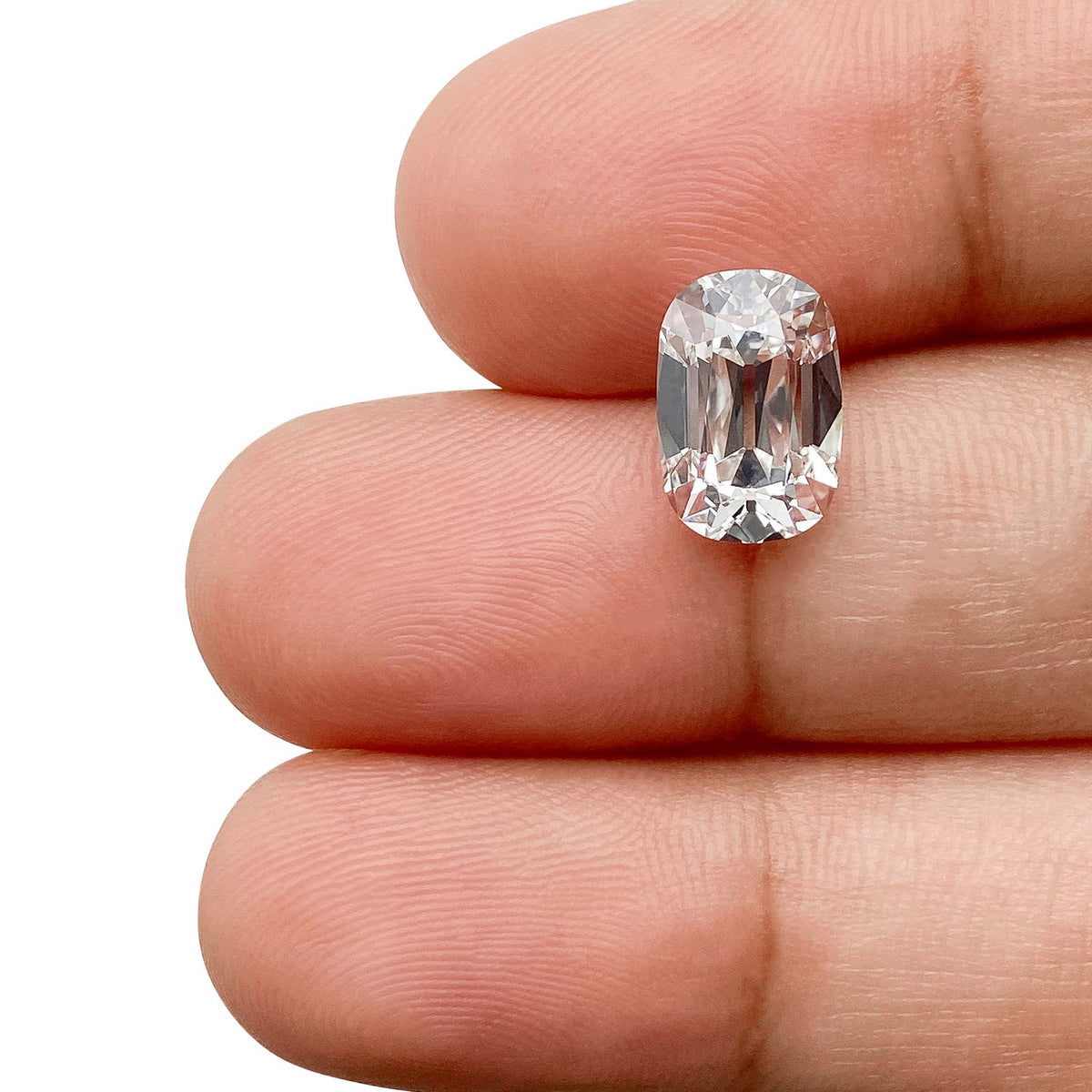 2.30ct | F/VS1 Cushion Shape Old Mine Cut Lab Diamond (IGI)