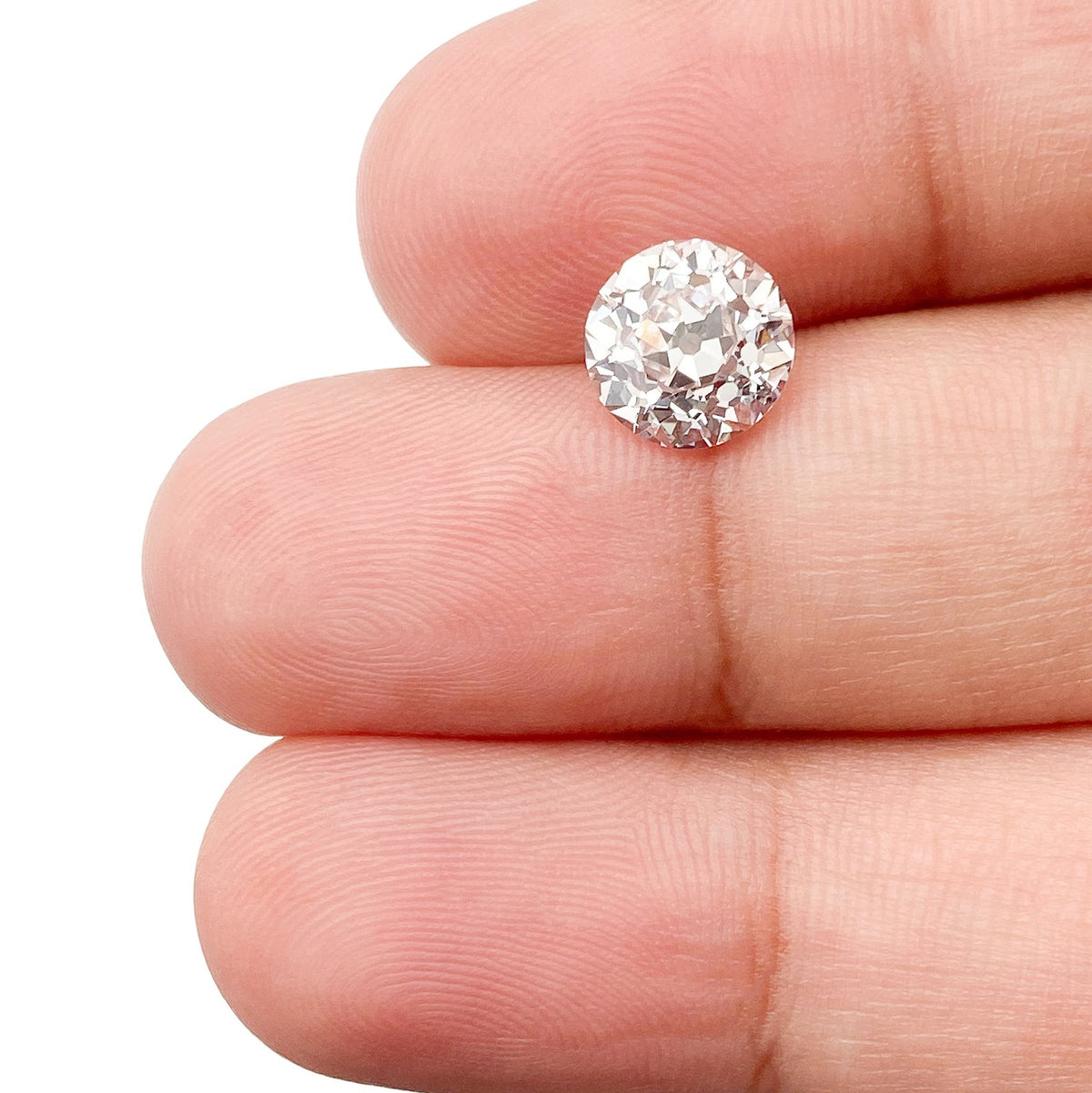 1.70ct | G/VVS2 Round Shape Old European Cut Lab Diamond (IGI)