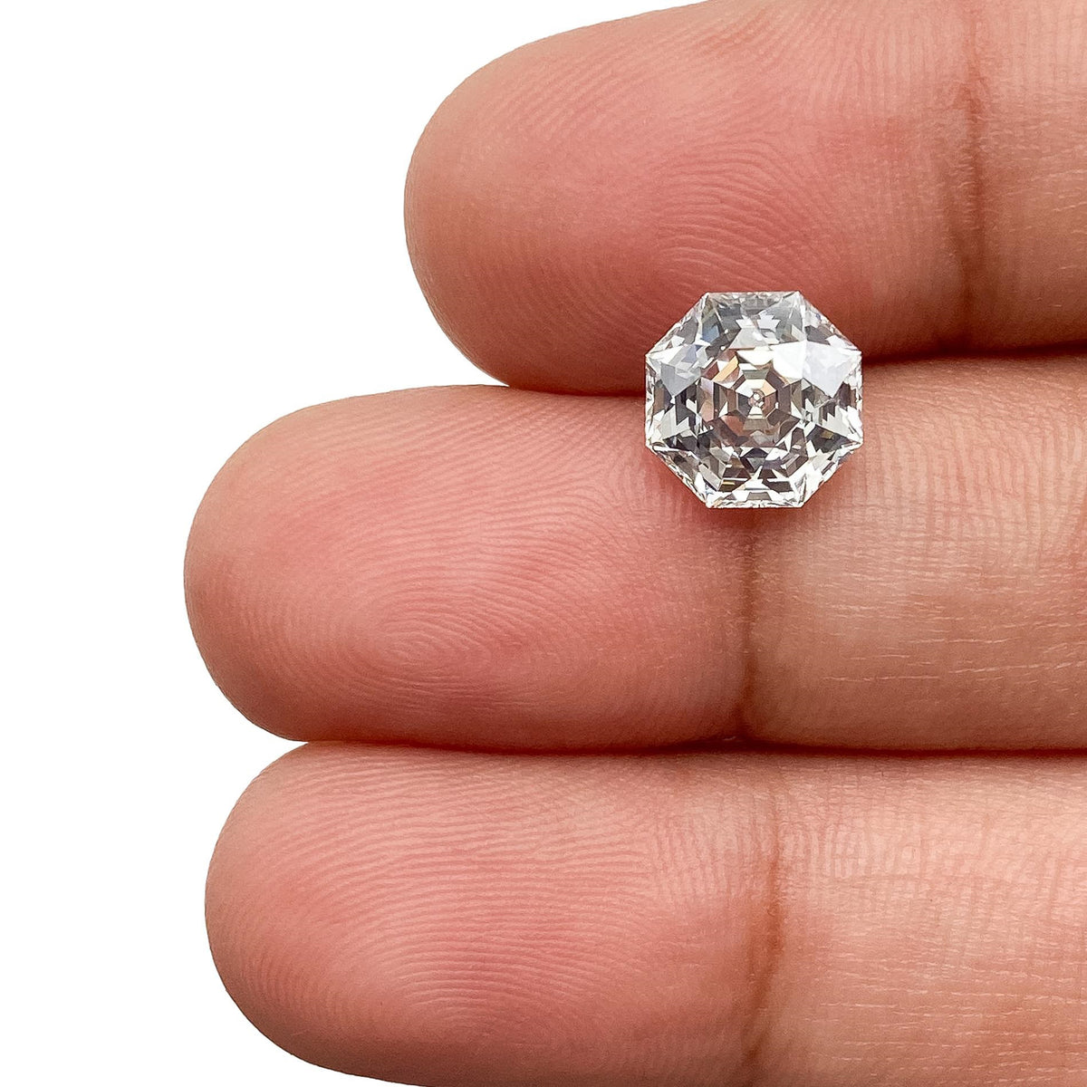 2.41ct | F/VS1 Octagon Shape Step Cut Lab Diamond (IGI)