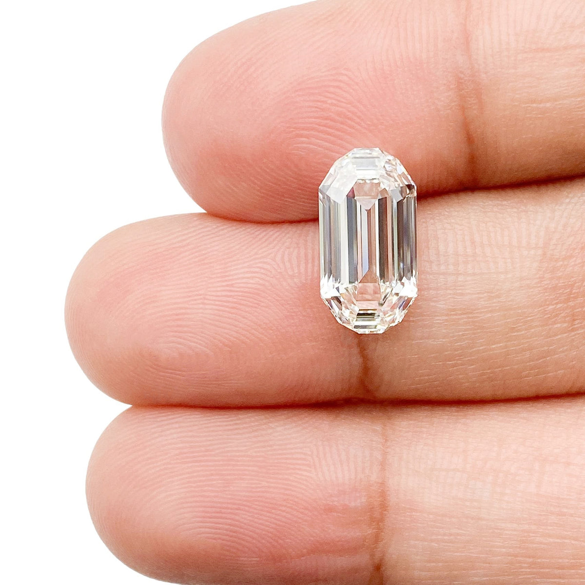 3.01ct | H/VS1 Octagon Shape Step Cut Lab Diamond (IGI)
