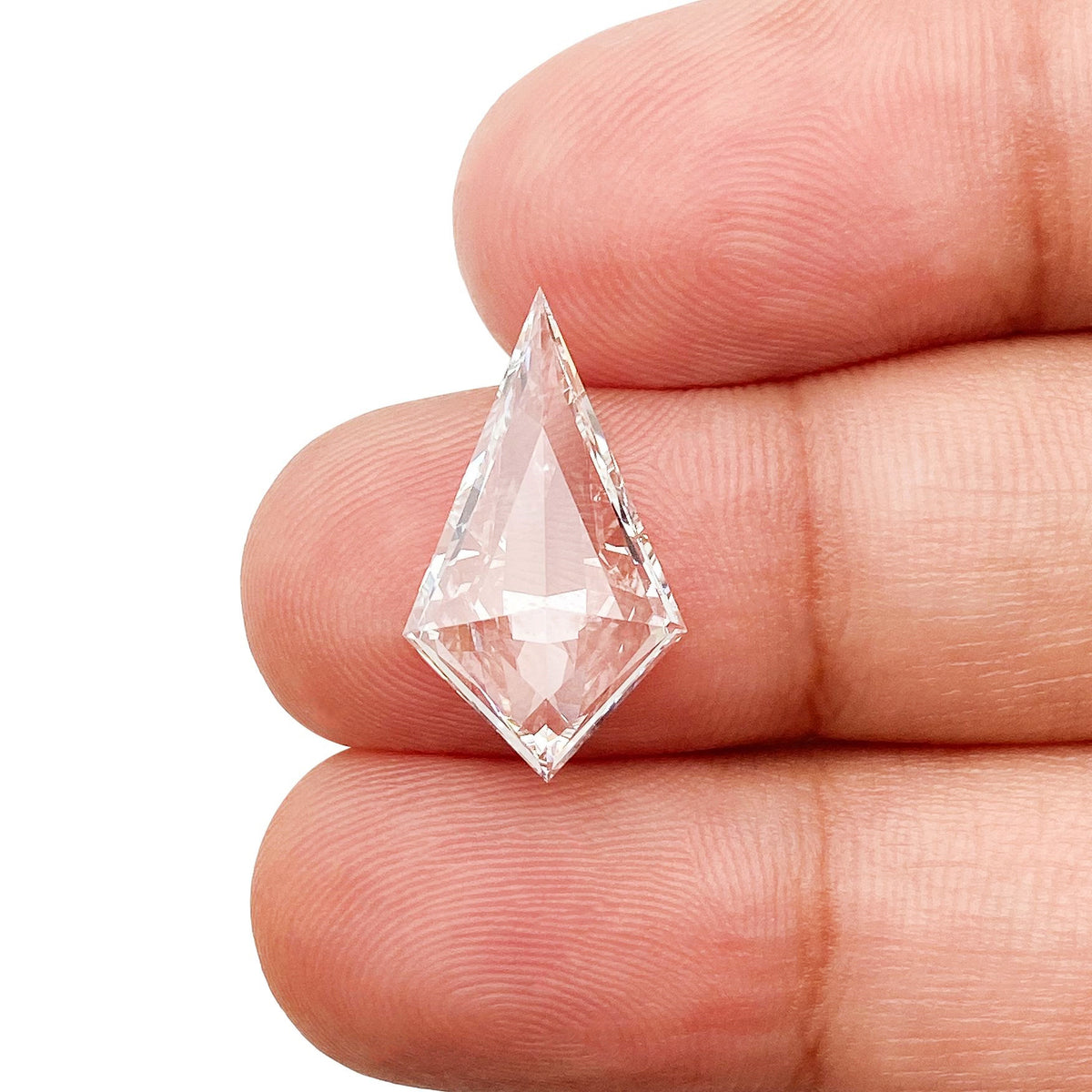 2.76ct | E/VVS2 Kite Shape Rose Cut Lab Diamond (IGI)