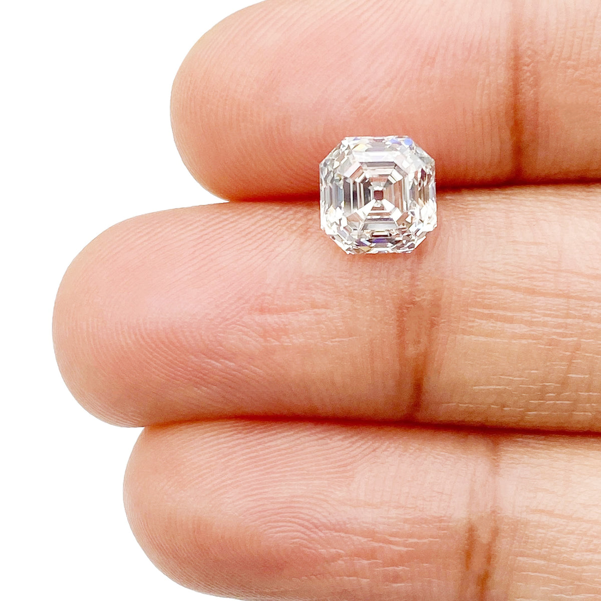 1.71ct | E/VVS2 Asscher Shape Step Cut Lab Diamond (IGI)