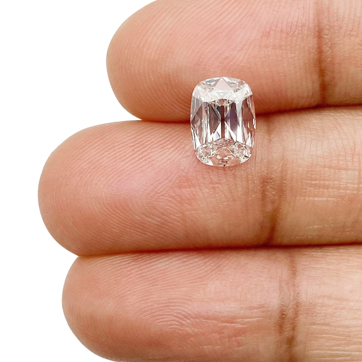 1.06ct | E/VS1 Cushion Shape Old Mine Cut Lab Diamond (IGI)-LITHOS Diamond