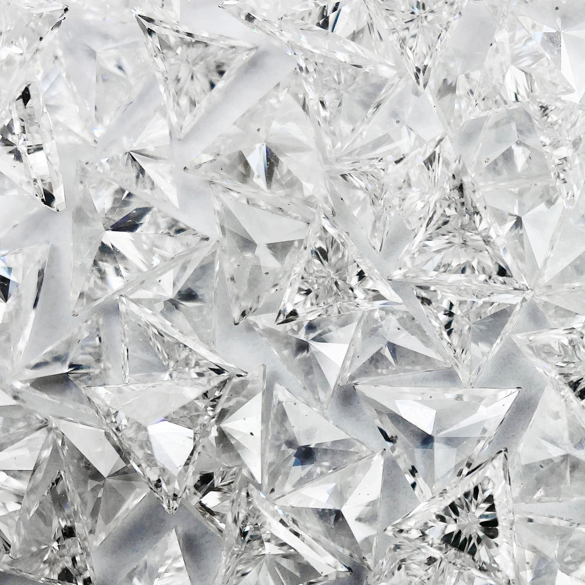 Triangle Cut Calibrated Lab Diamond Melee