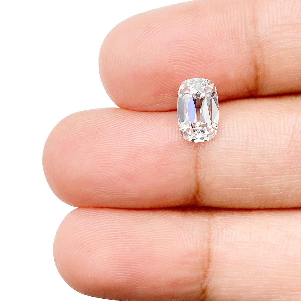 1.28ct | E/VVS2 Cushion Shape Old Mine Cut Lab Diamond (IGI)