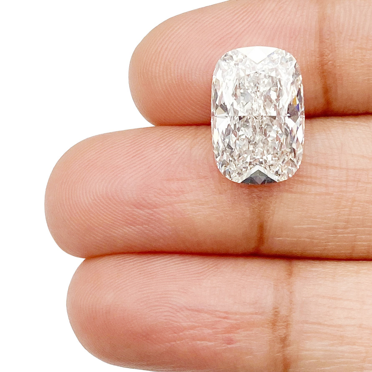 5.01ct | F/VS1 Cushion Shape Brilliant Cut Lab Diamond (IGI)