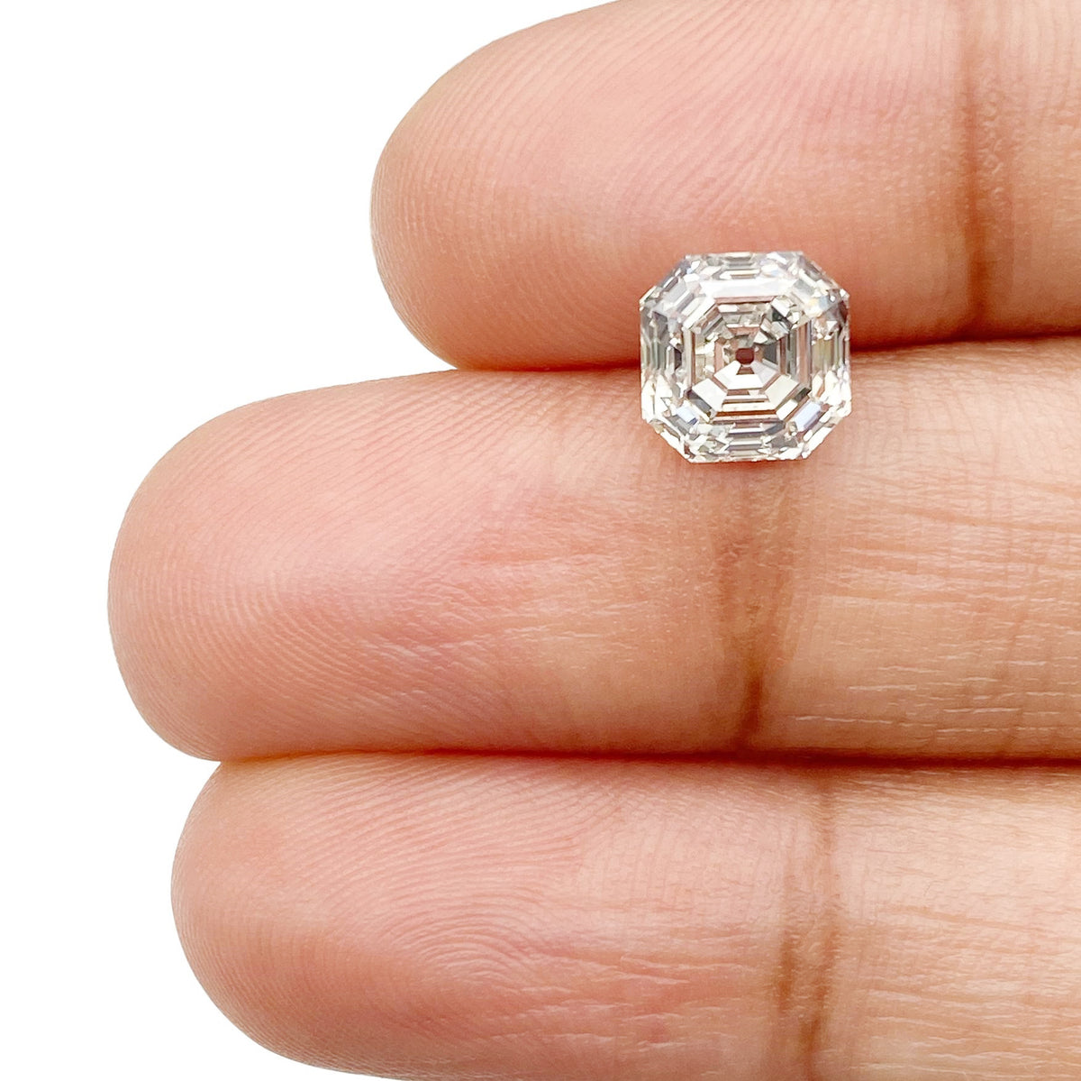 1.80ct | G/VS2 Asscher Shape Step Cut Lab Diamond (IGI)