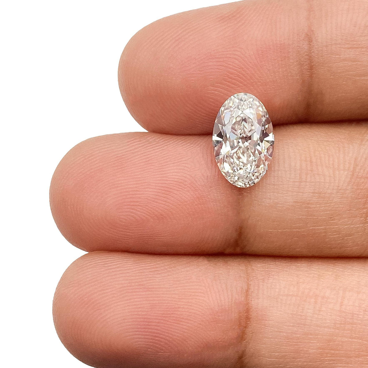 2.07ct | F/VS1 Oval Shape Old Mine Cut Lab Diamond (IGI)