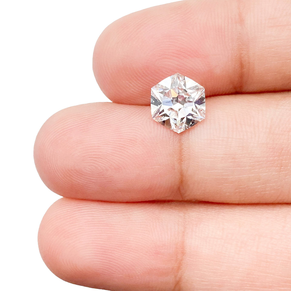 1.80ct | D/VS1 Hexagon Shape Brilliant Cut Lab Diamond (IGI)