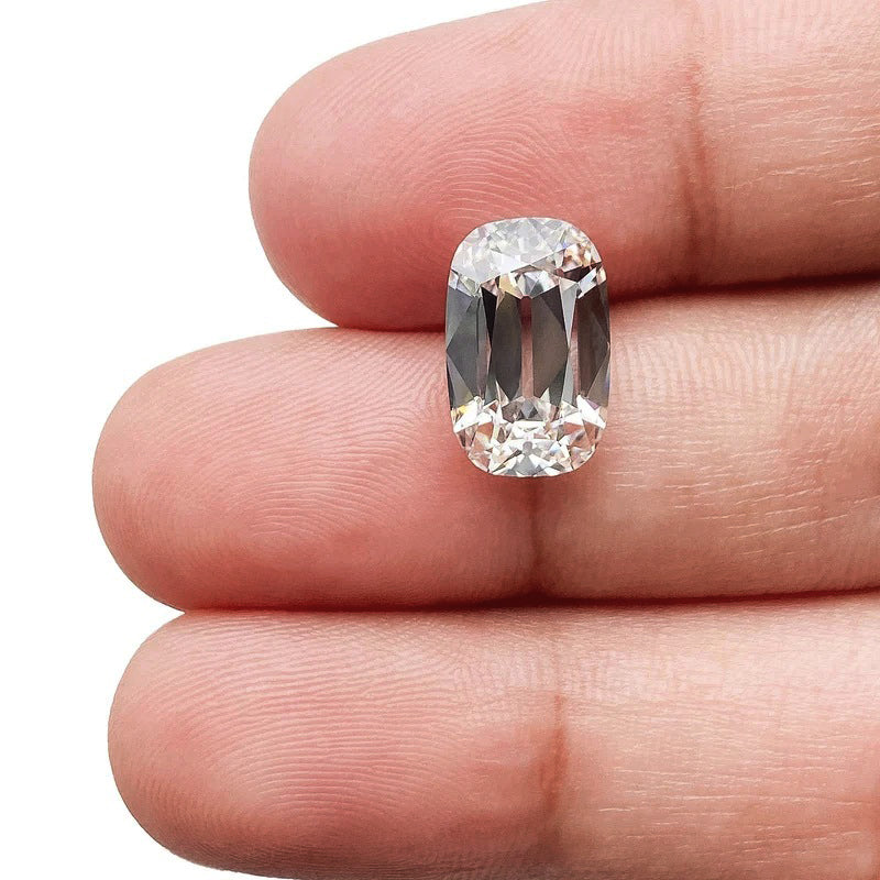 3.60ct | G/VS2 Cushion Shape Old Mine Cut Lab Diamond (IGI)-LITHOS Diamond