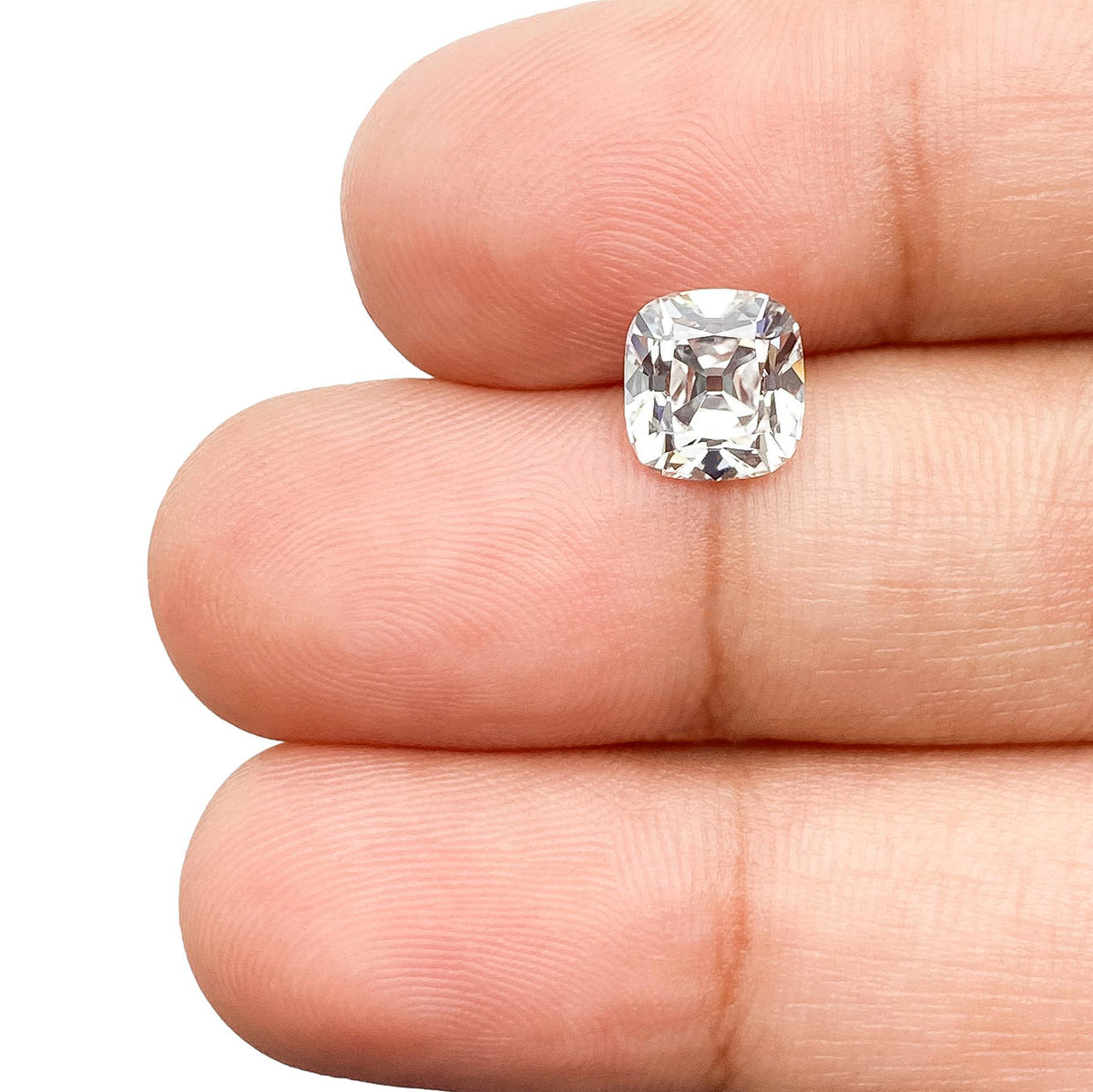 1.56ct | E/VS1 Cushion Shape Old Mine Cut Lab Diamond (IGI)