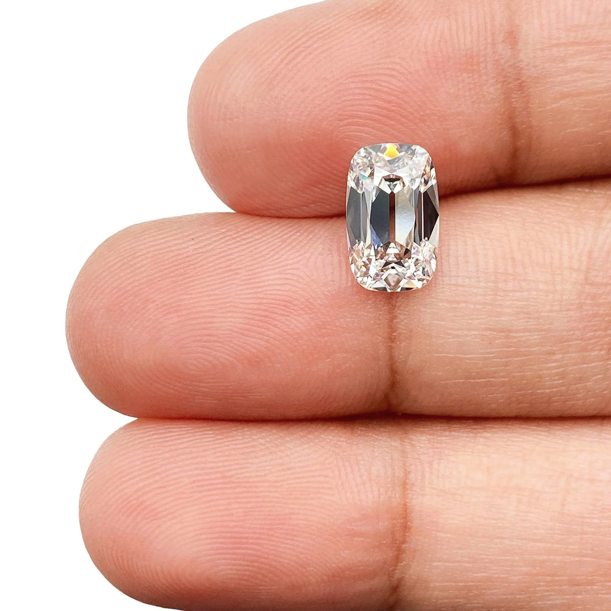 1.78ct | E/VVS2 Cushion Shape Old Mine Cut Lab Diamond (IGI)-LITHOS Diamond