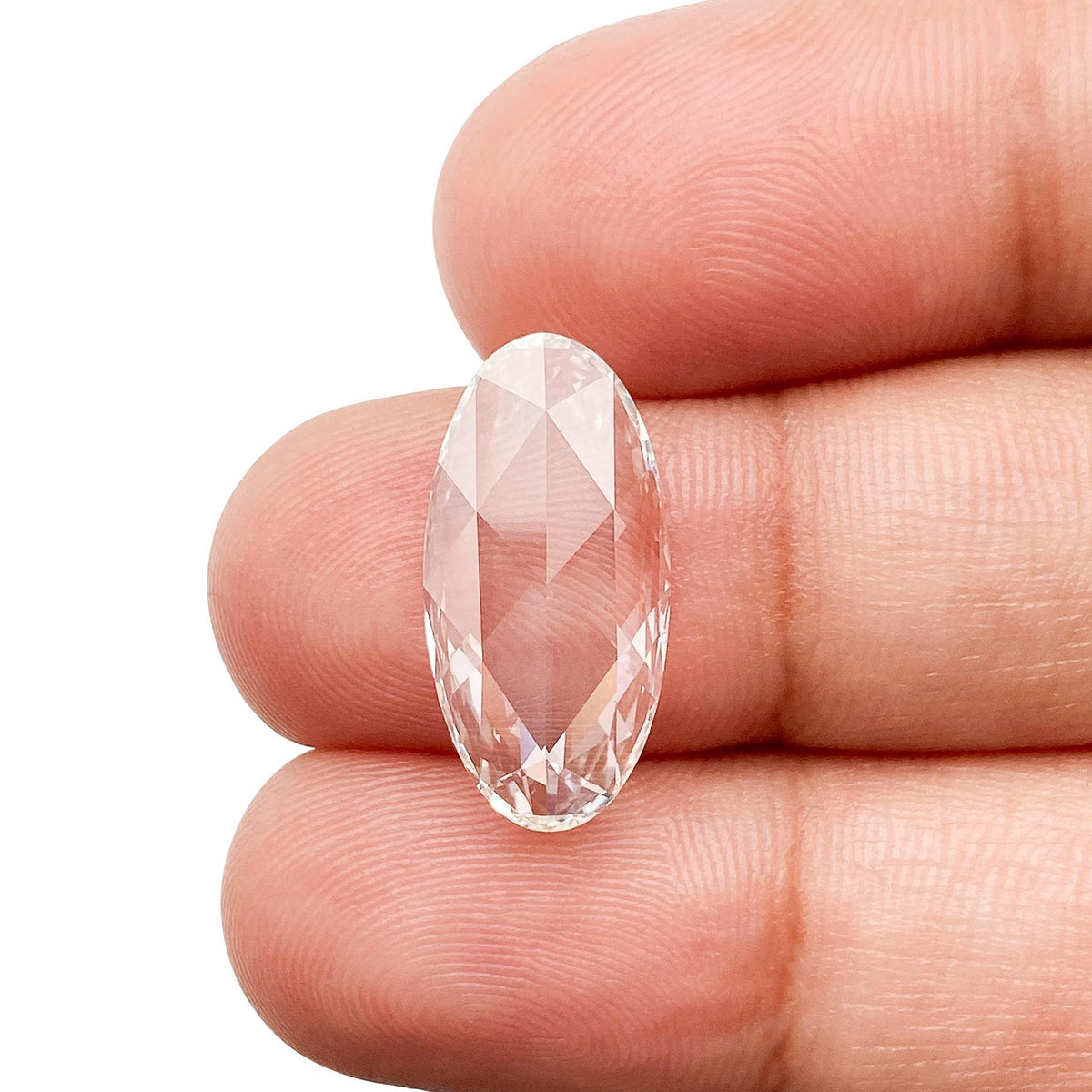 3.02ct | G/VS1 Oval Shape Rose Cut Lab Diamond (IGI)