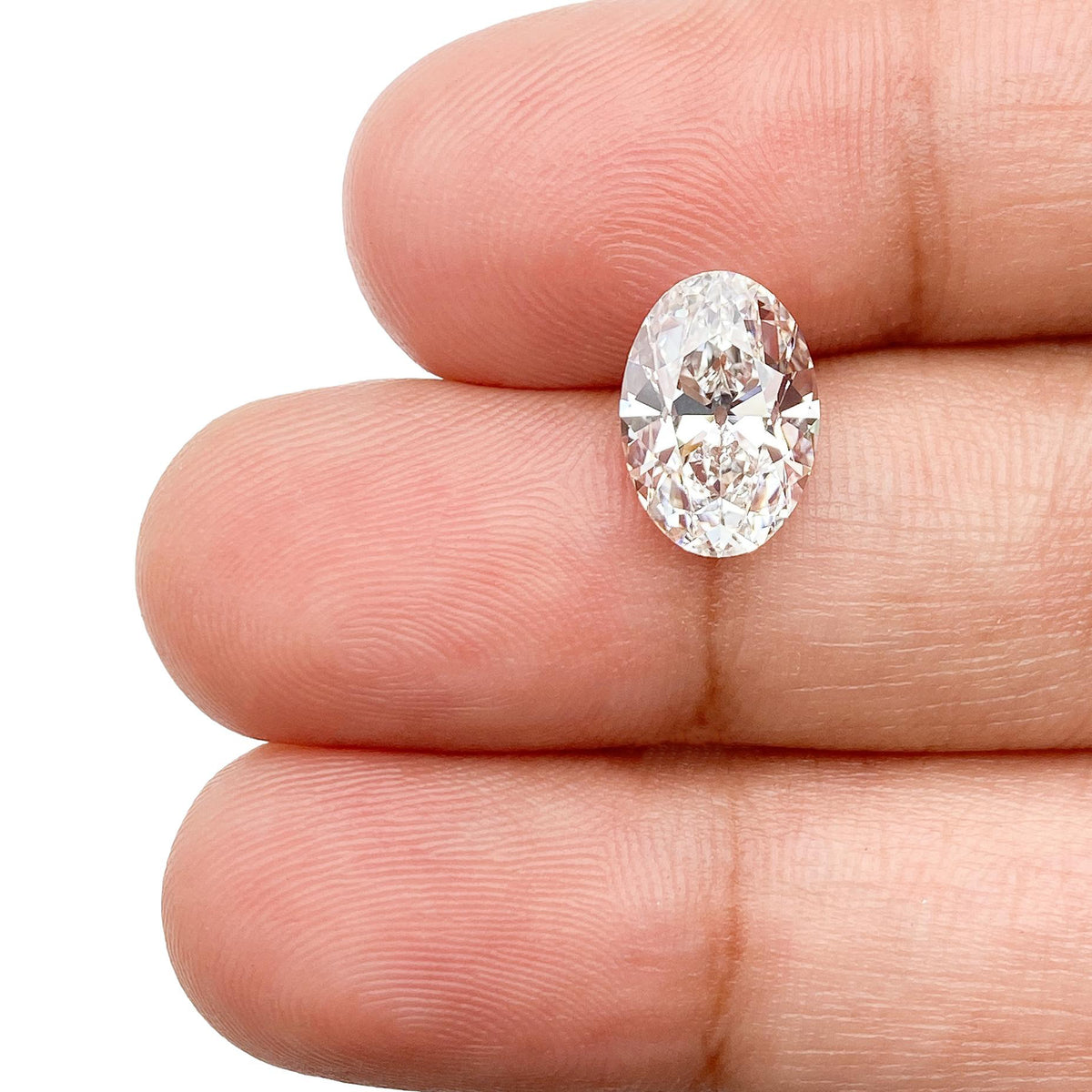 2.23ct | E/VS1 Oval Shape Old Mine Cut Lab Diamond (IGI)