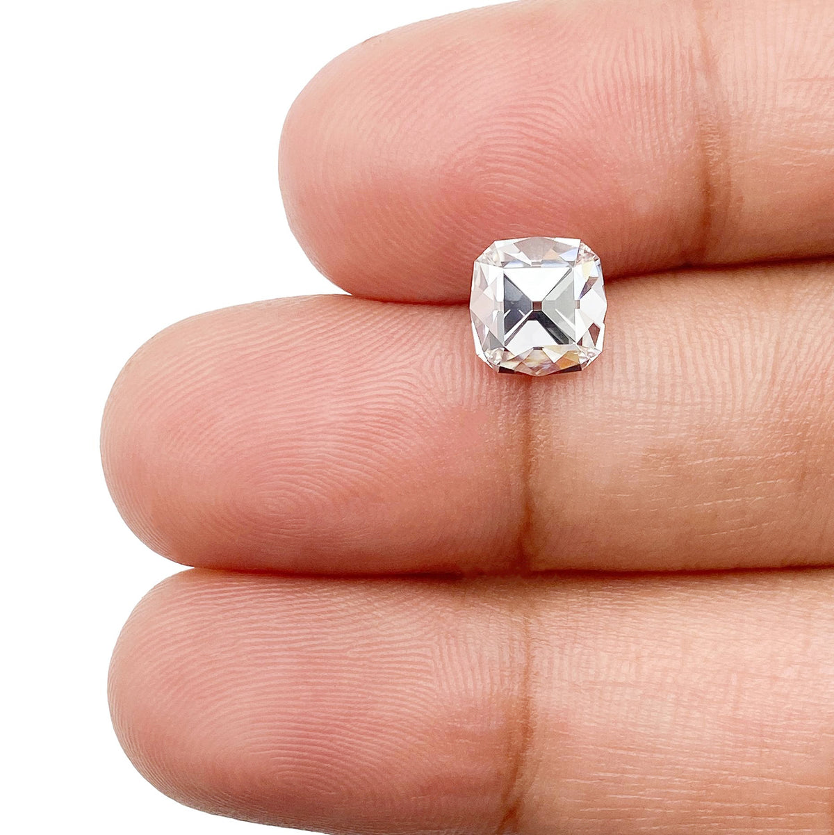 1.51ct | E/VVS2 Cushion Shape Mazarin Cut Lab Diamond (IGI)