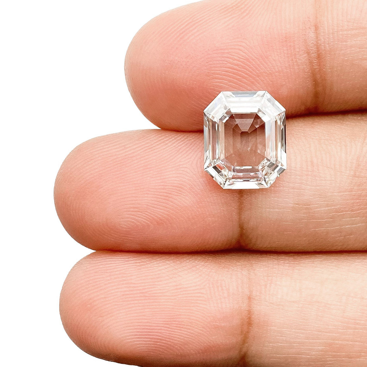 3.05ct | G/VS1 Antique Octagon Step Cut Lab Diamond (IGI)