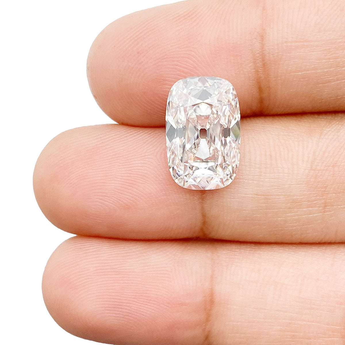 4.85ct | D/VS1 Cushion Shape Old Mine Cut Lab Diamond (IGI)