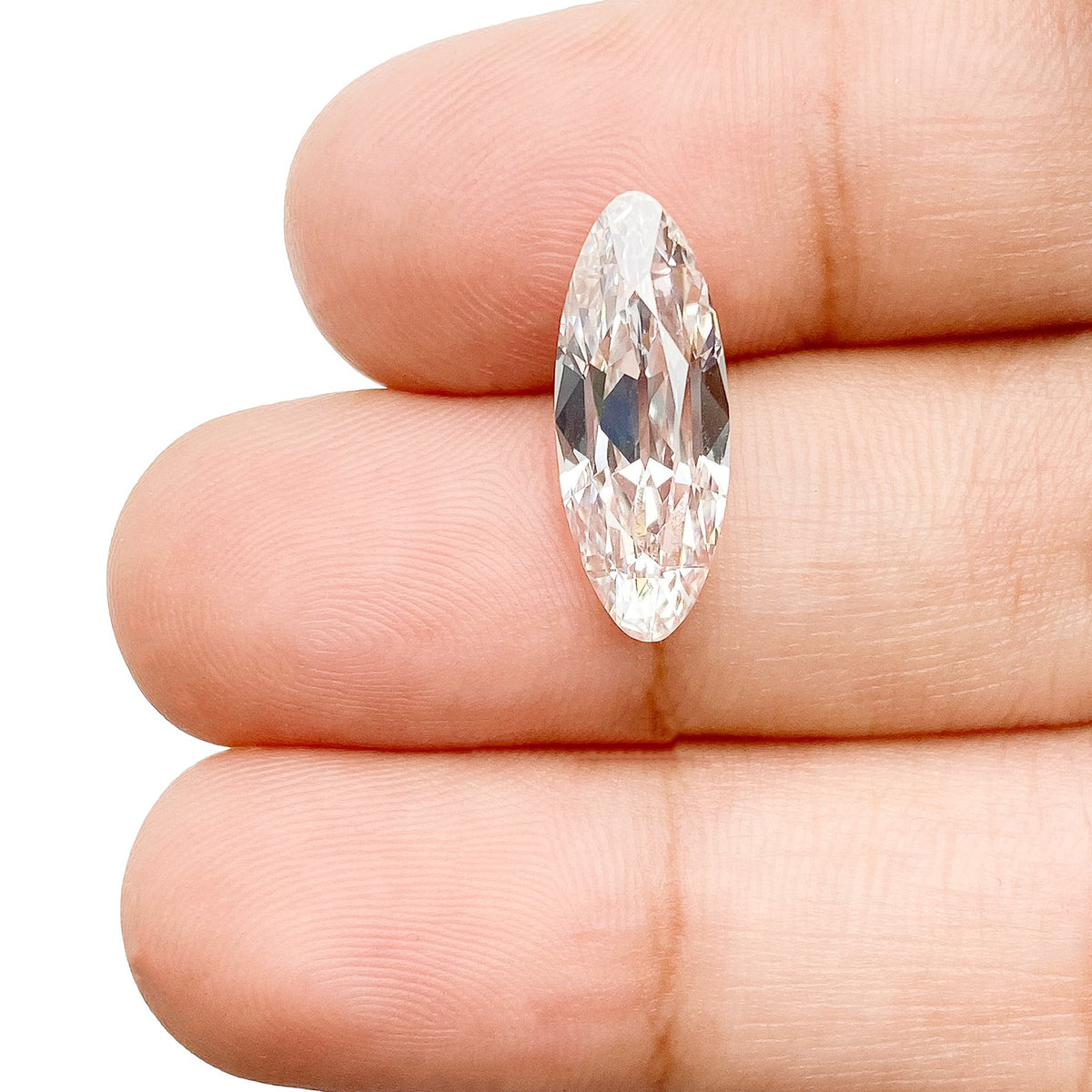 3.35ct | G/VS1 Oval Shape Old Mine Cut Lab Diamond (IGI)