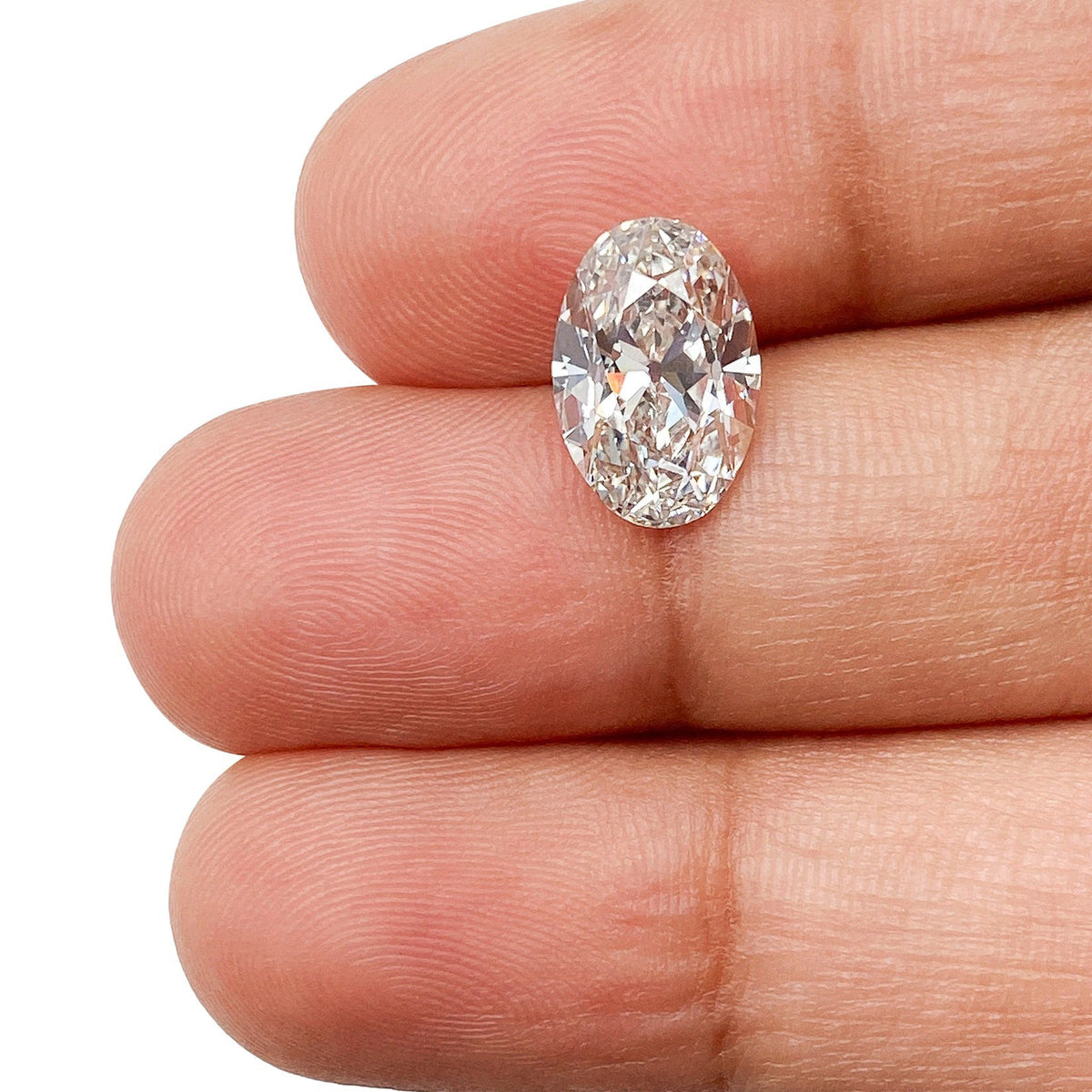 2.64ct | G/VS1 Oval Shape Old Mine Cut Lab Diamond (IGI)