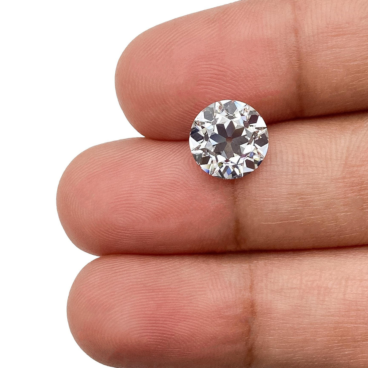 2.80ct | E/VS1 Round Shape Old European Cut Lab Diamond (IGI)