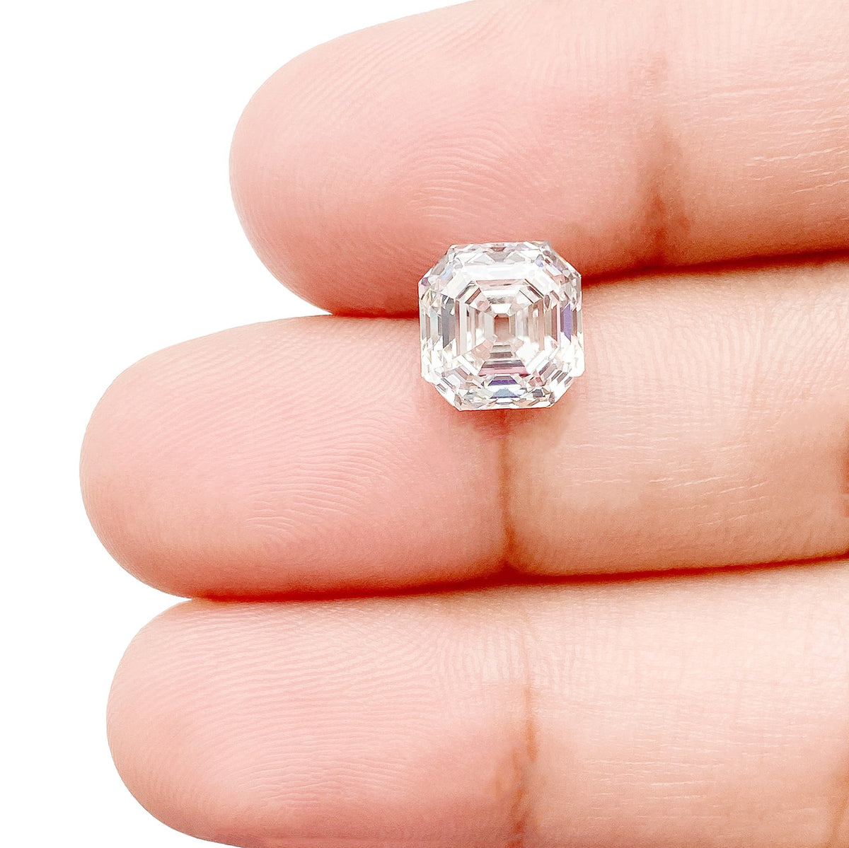 2.89ct | F/VS1 Asscher Shape Step Cut Lab Diamond (IGI)