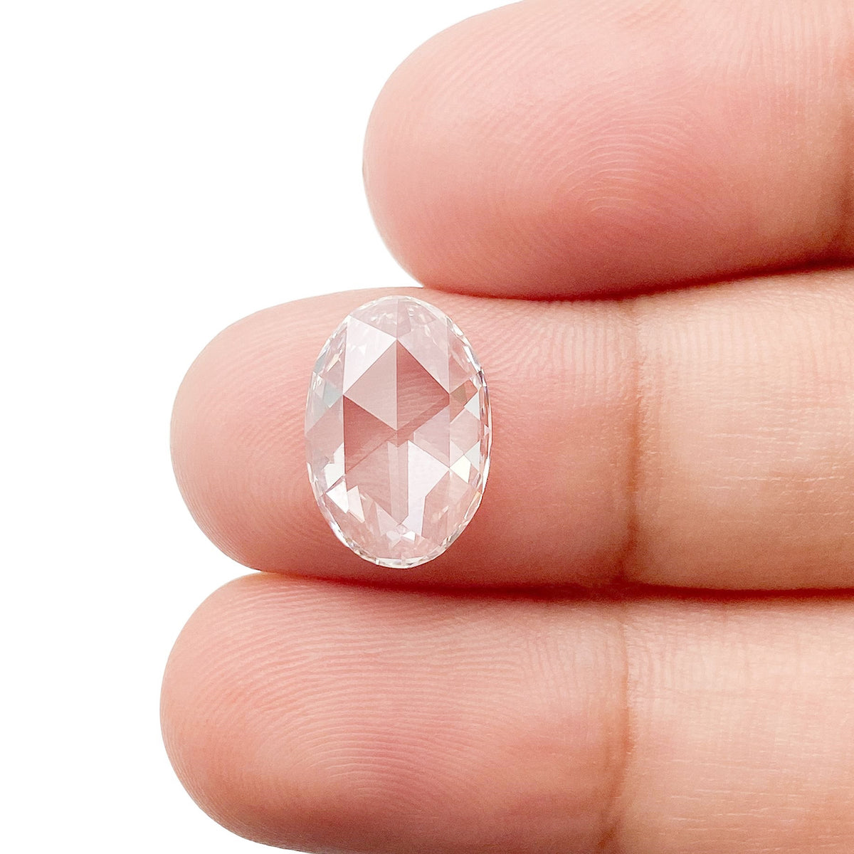 2.01ct | E/VVS2 Oval Shape Rose Cut Lab Diamond (IGI)