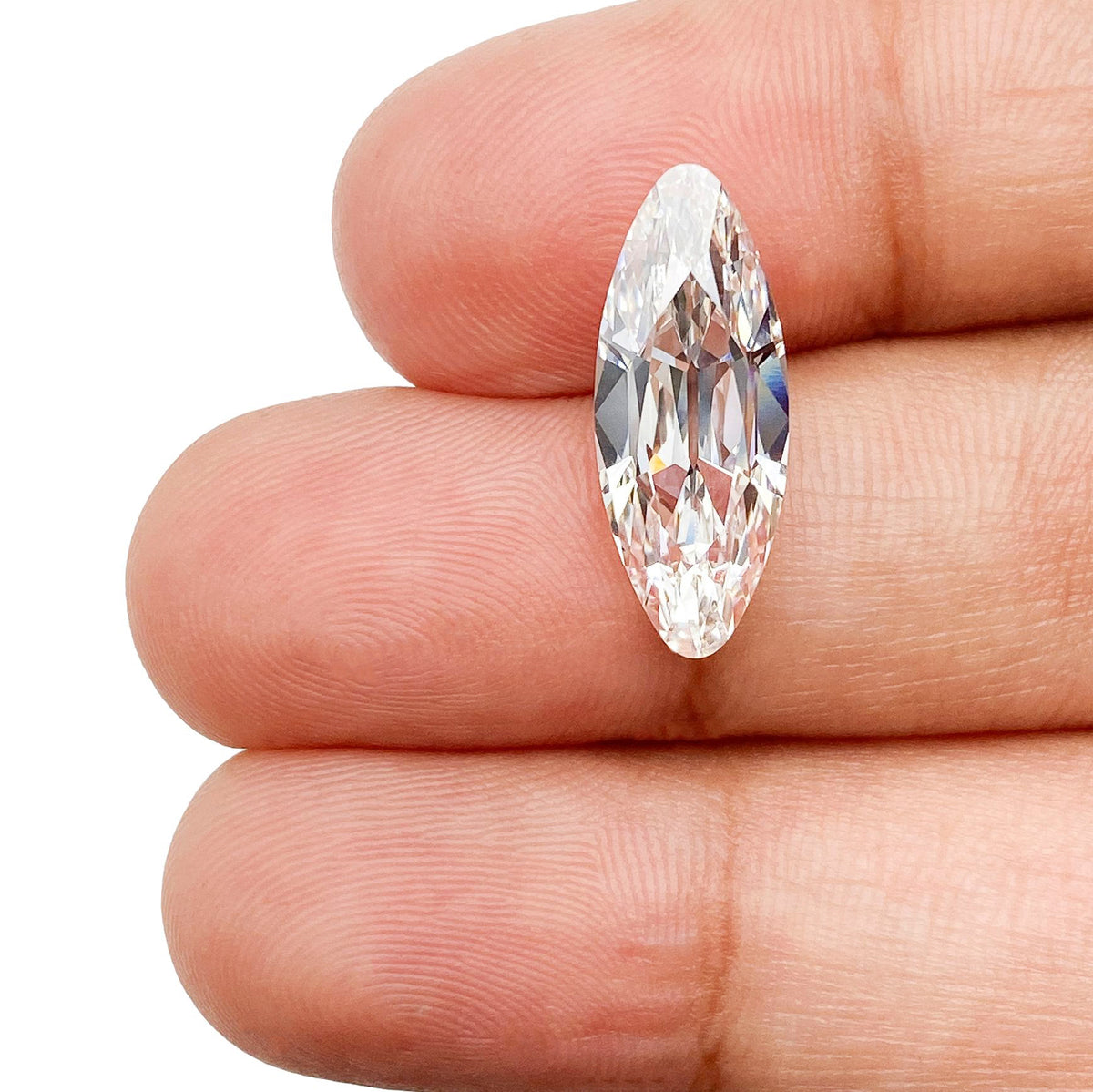 4.11ct | F/VVS2 Oval Shape Old Mine Cut Lab Diamond (IGI)