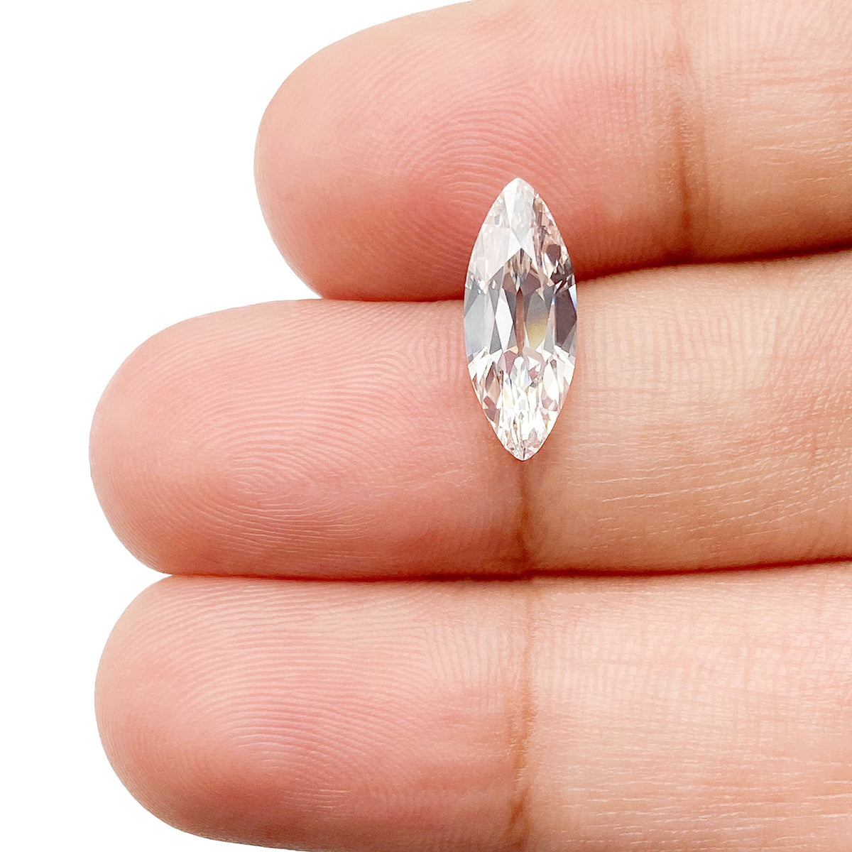 1.61ct | F/VVS2 Oval Shape Old Mine Cut Lab Diamond (IGI)