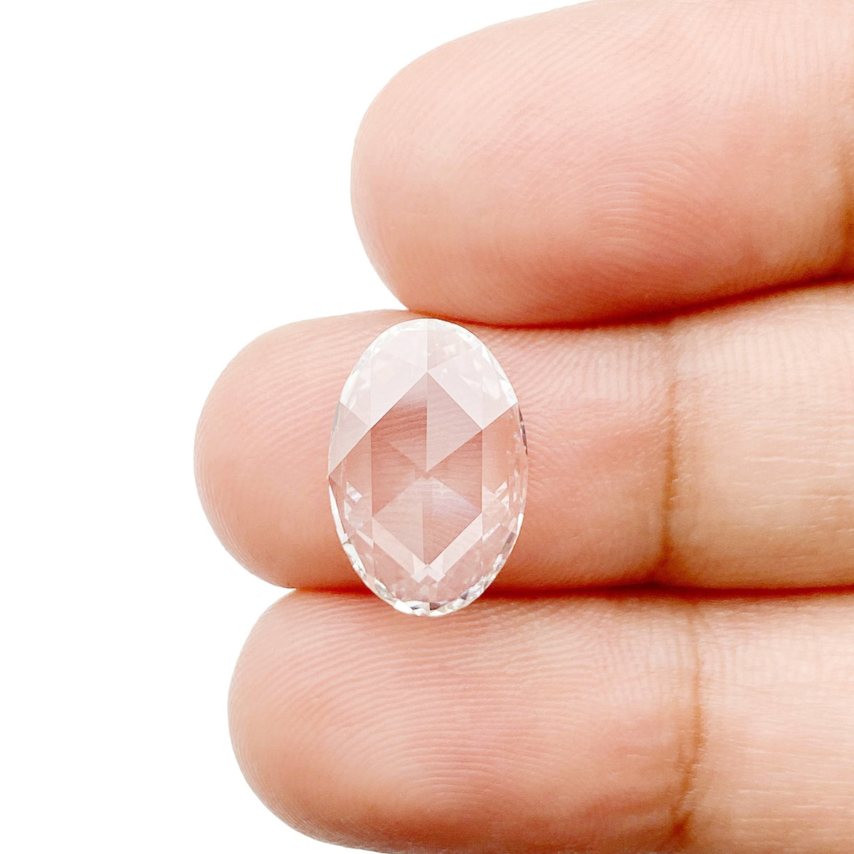 2.26ct | E/VS1 Oval Shape Rose Cut Lab Diamond (IGI)