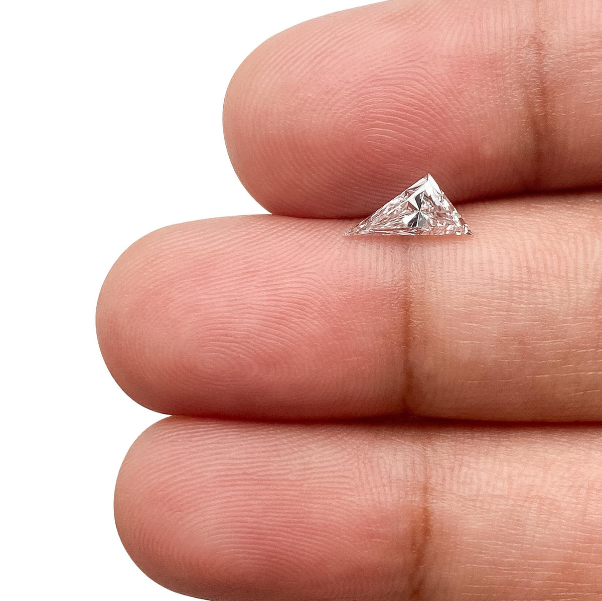 0.52ct | D/VVS2 Triangular Shape Brilliant Cut Lab Diamond