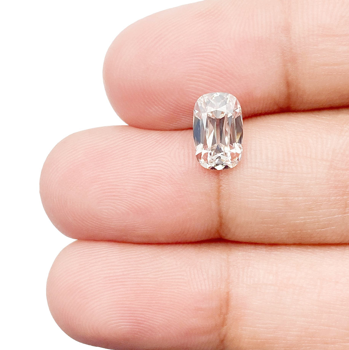 1.42ct | H/VVS2 Cushion Shape Old Mine Cut Lab Diamond (IGI)