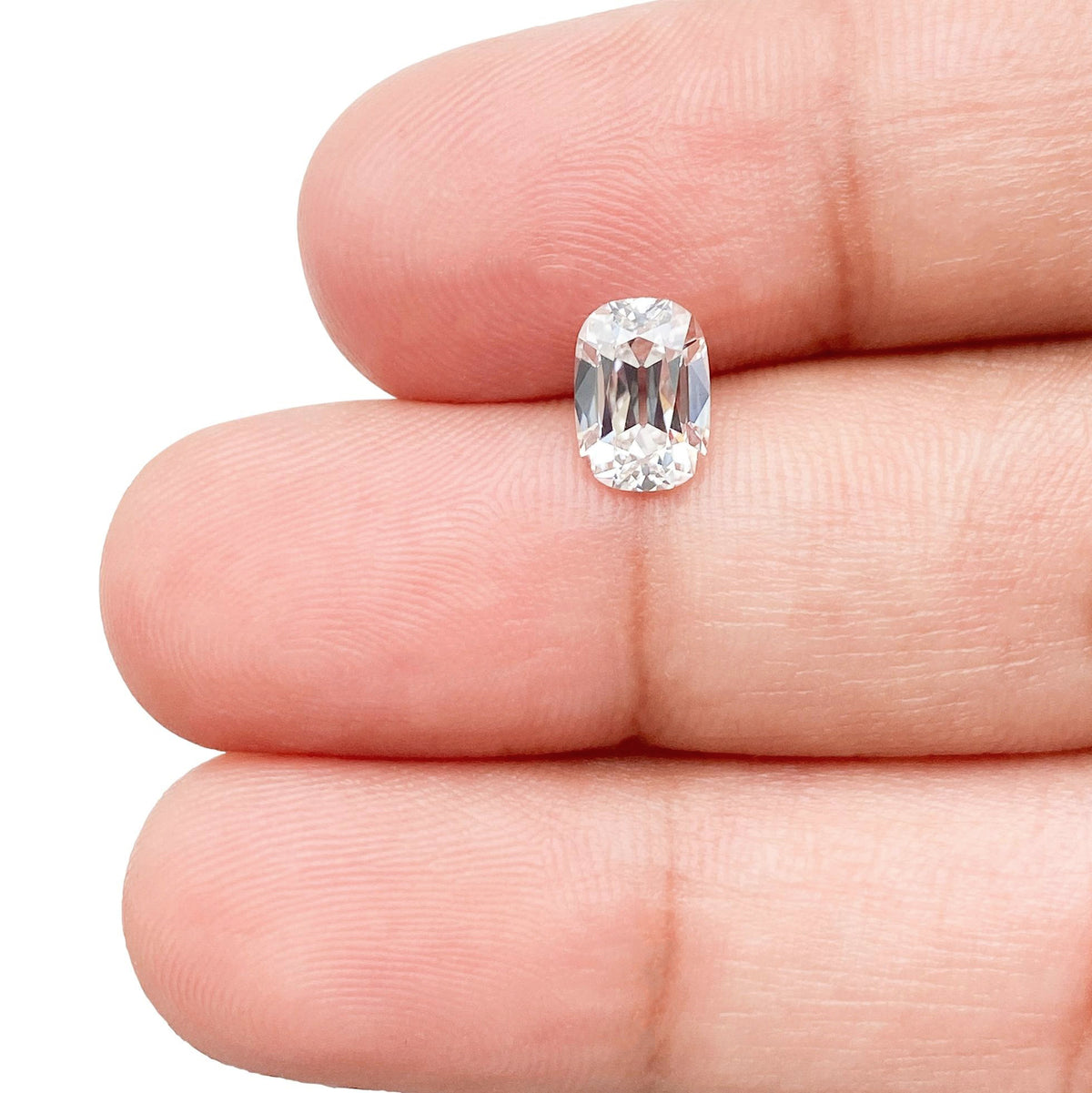 1.01ct | E/VS1 Cushion Shape Old Mine Cut Lab Diamond (IGI)