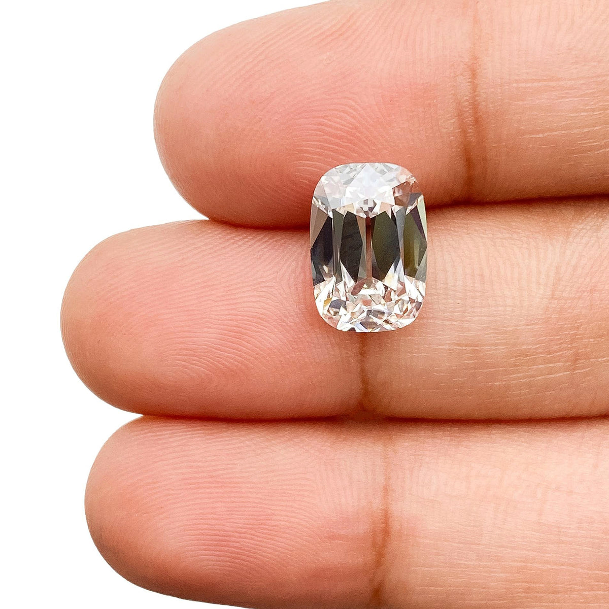 3.31ct | G/VVS2 Cushion Shape Old Mine Cut Lab Diamond (IGI)