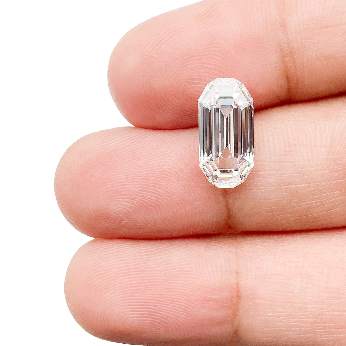 2.71ct | E/VS1 Octagon Shape Step Cut Lab Diamond (IGI)
