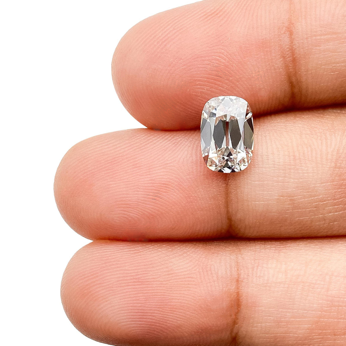 1.65ct | H/VS2 Cushion Old Mine Cut Lab Diamond (IGI)