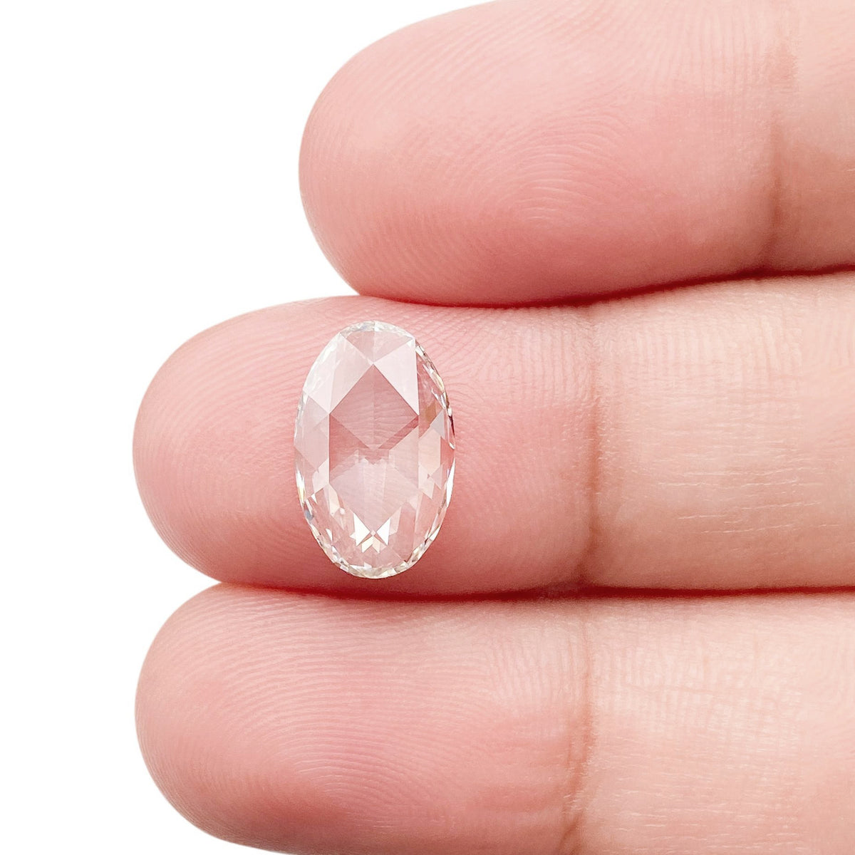 1.51ct | G/VS1 Oval Shape Rose Cut Lab Diamond (IGI)