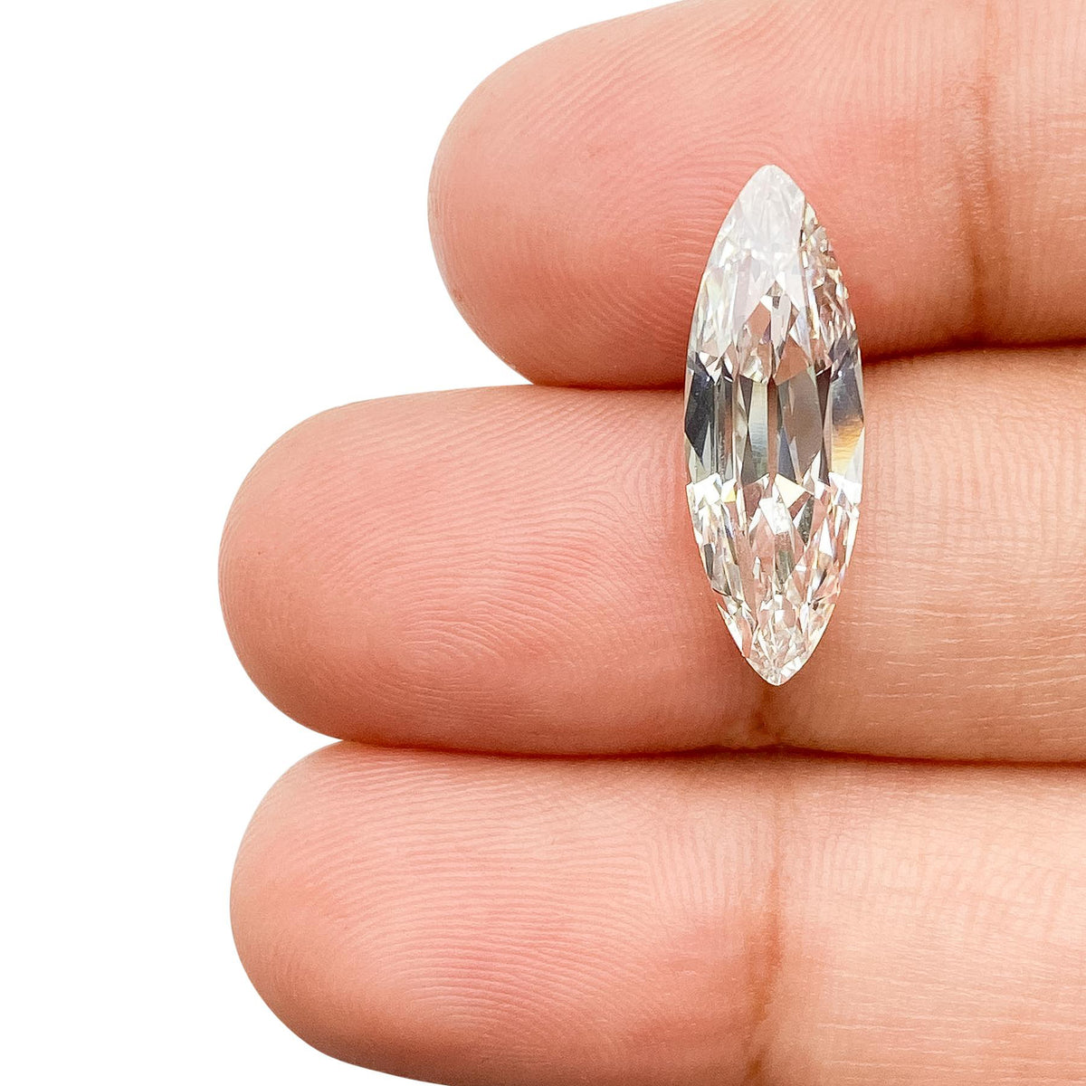 3.51ct | H/VS1 Oval Shape Old Mine Cut Lab Diamond (IGI)