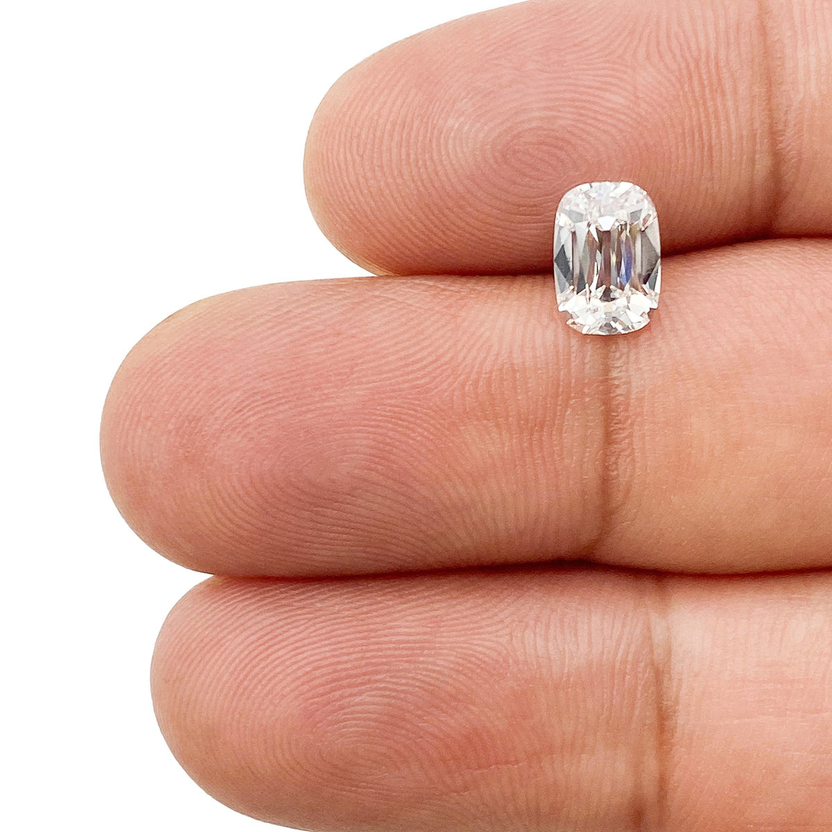 1.31ct | E/VVS2 Cushion Shape Old Mine Cut Lab Diamond (IGI)