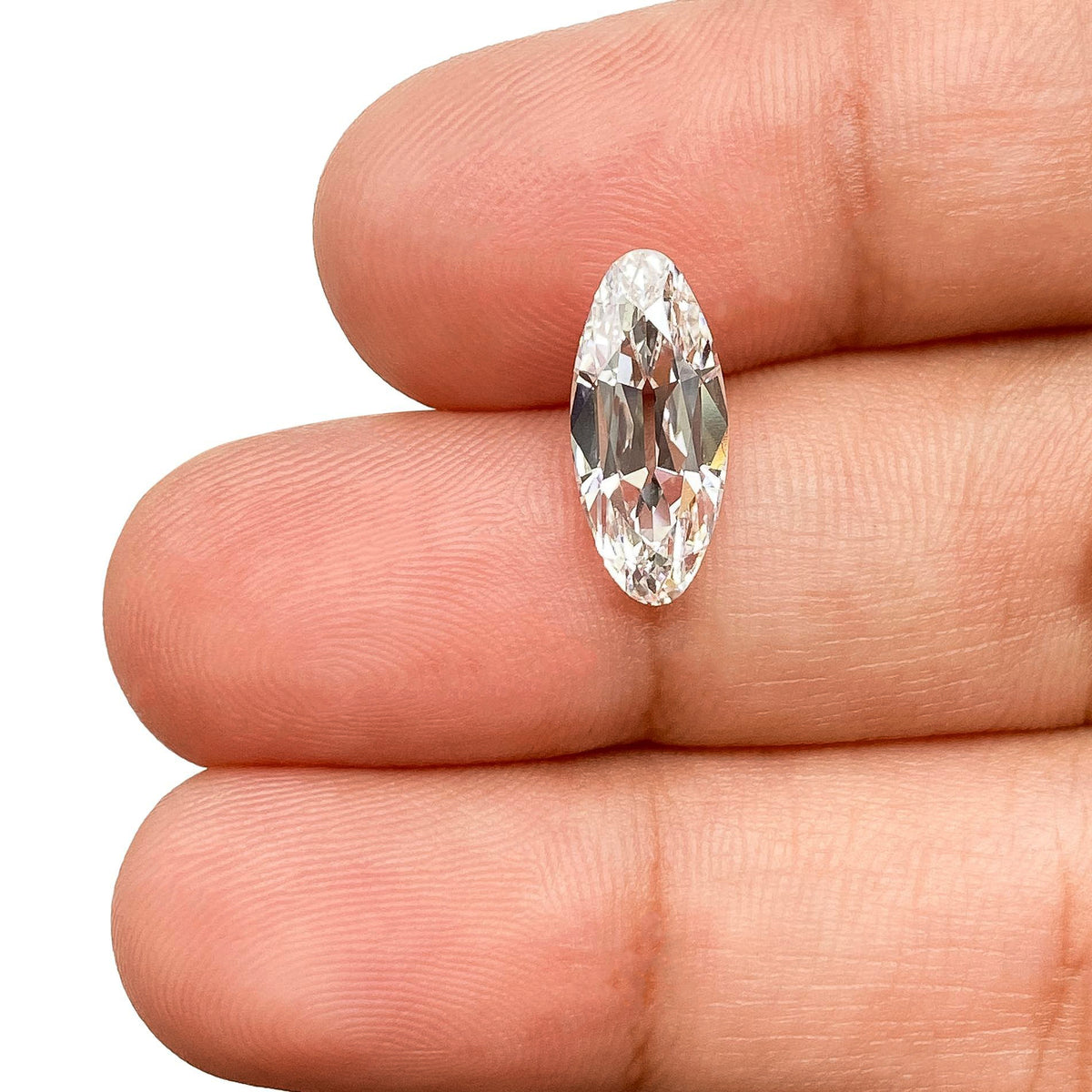 2.30ct | E/VS1 Oval Shape Old Mine Cut Lab Diamond (IGI)