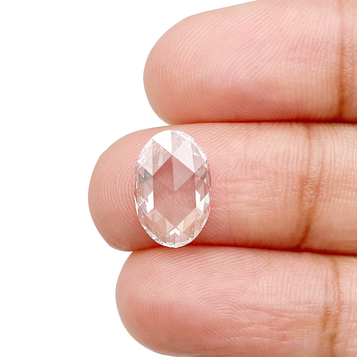 1.81ct | E/VVS2 Oval Shape Rose Cut Lab Diamond (IGI)