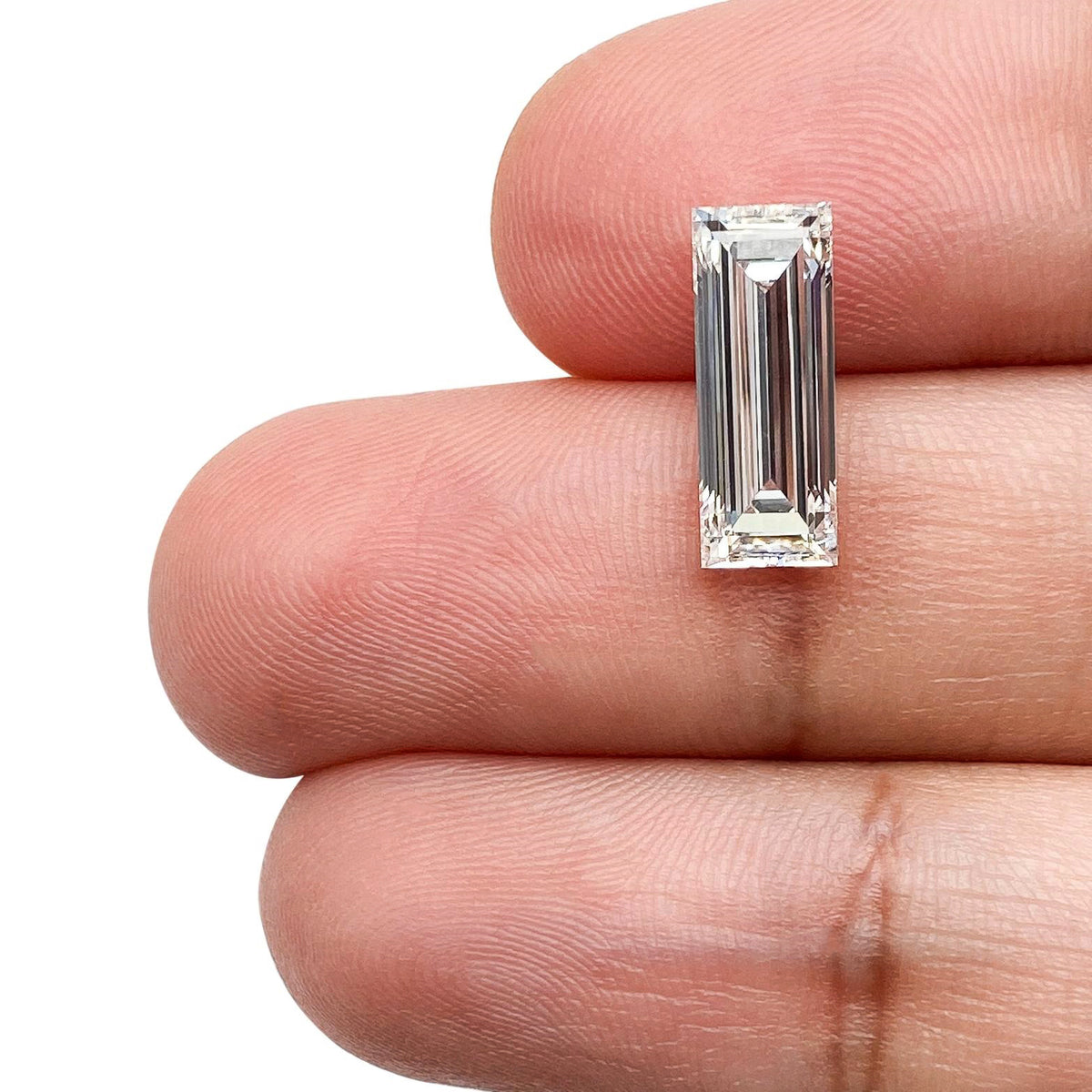 2.12ct | F/VS1 Baguette Shape Step Cut Lab Diamond (IGI)