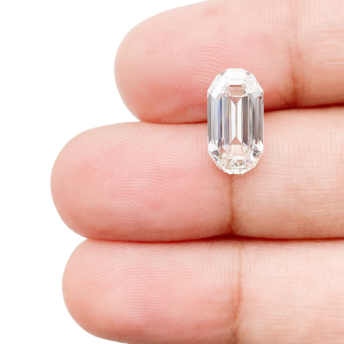 2.70ct | G/VVS2 Cushion Shape Step Cut Lab Diamond (IGI)