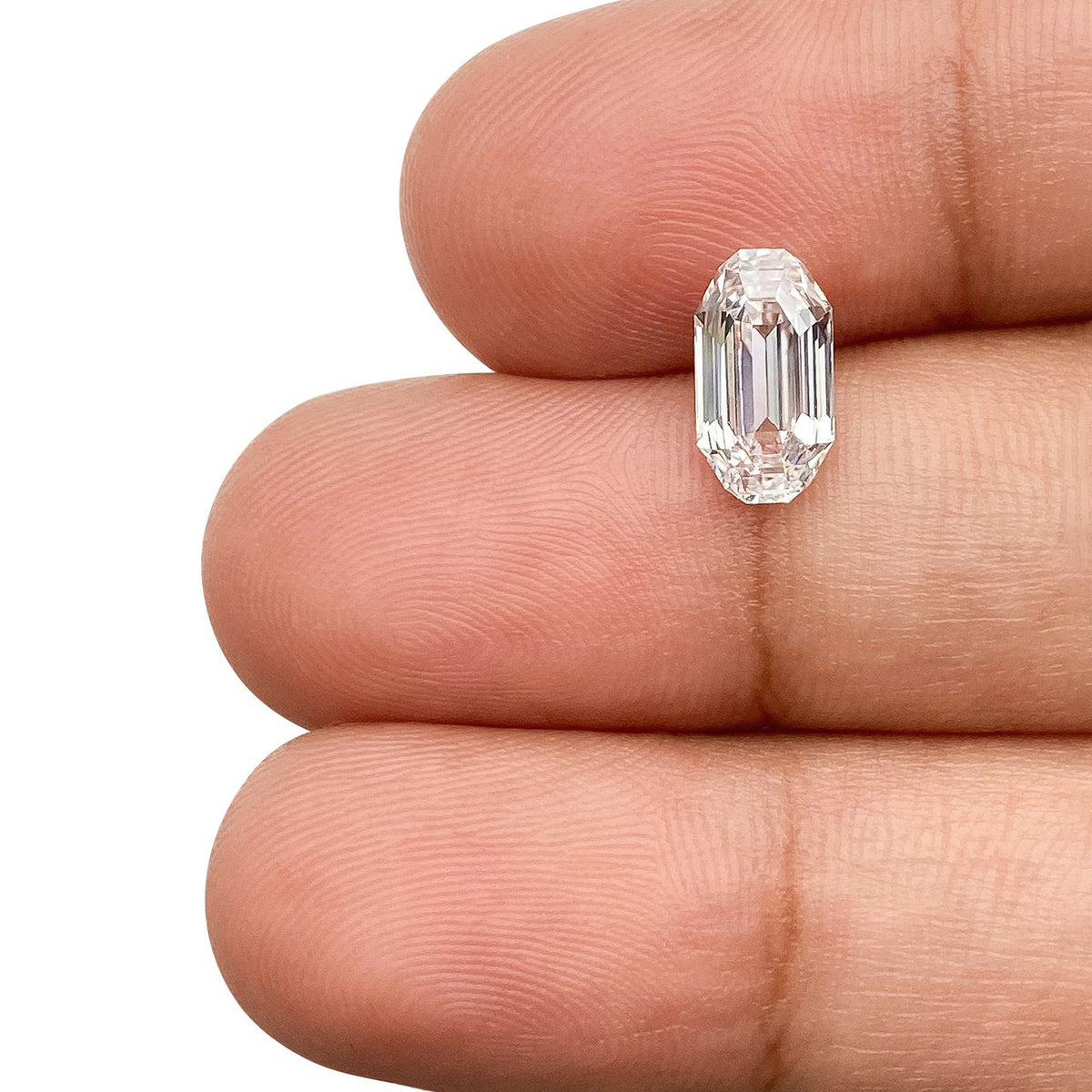 1.26ct | D/VVS2 Octagon Shape Step Cut Lab Diamond (IGI)