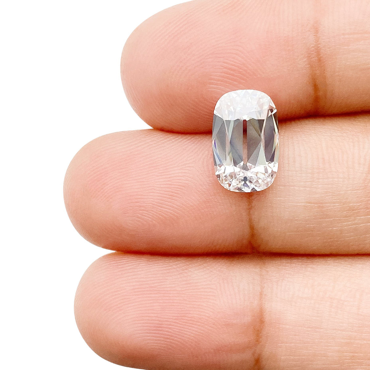 1.63ct | E/VVS2 Cushion Shape Old Mine Cut Lab Diamond (IGI)