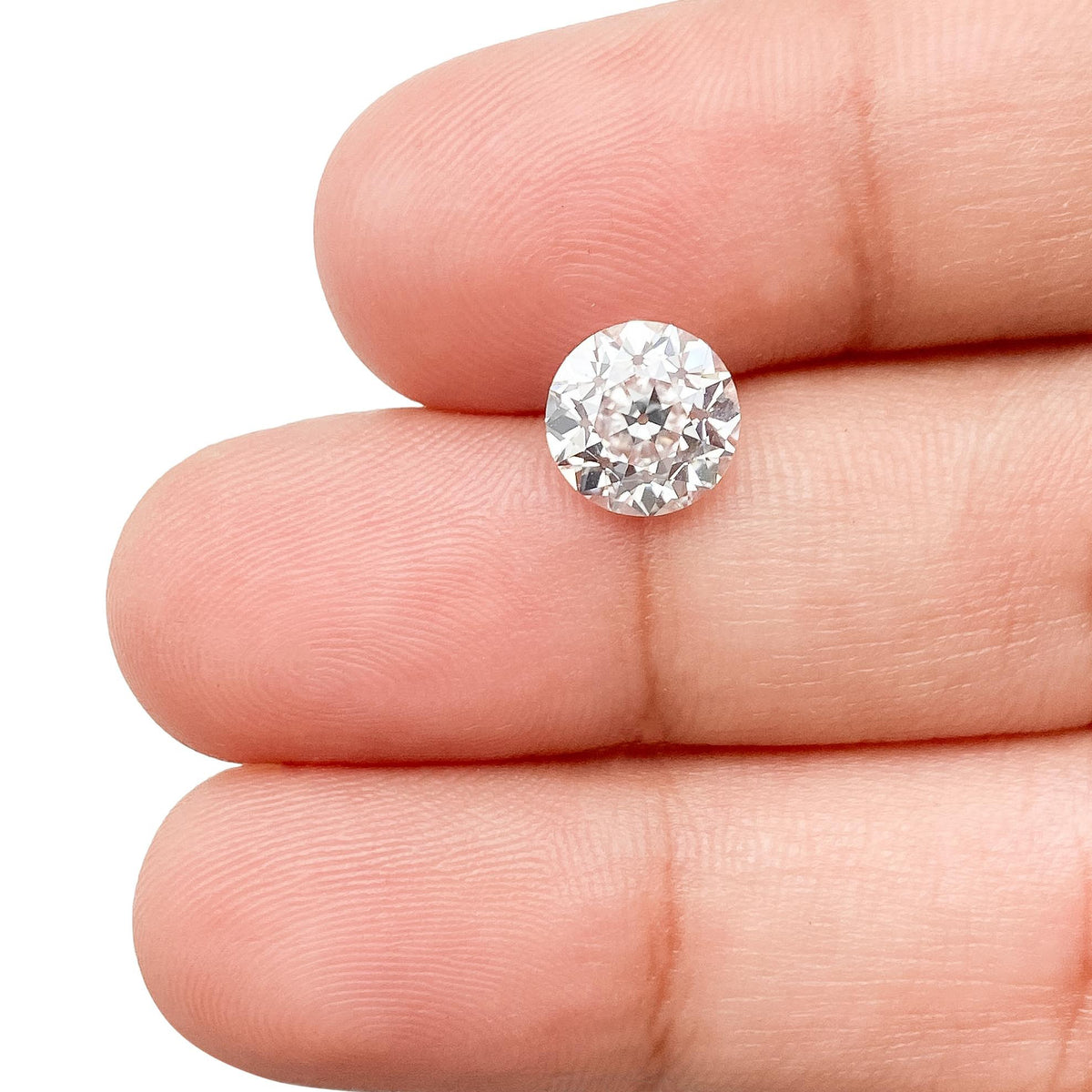 1.80ct | E/VVS2 Round Shape Old European Cut Lab Diamond (IGI)