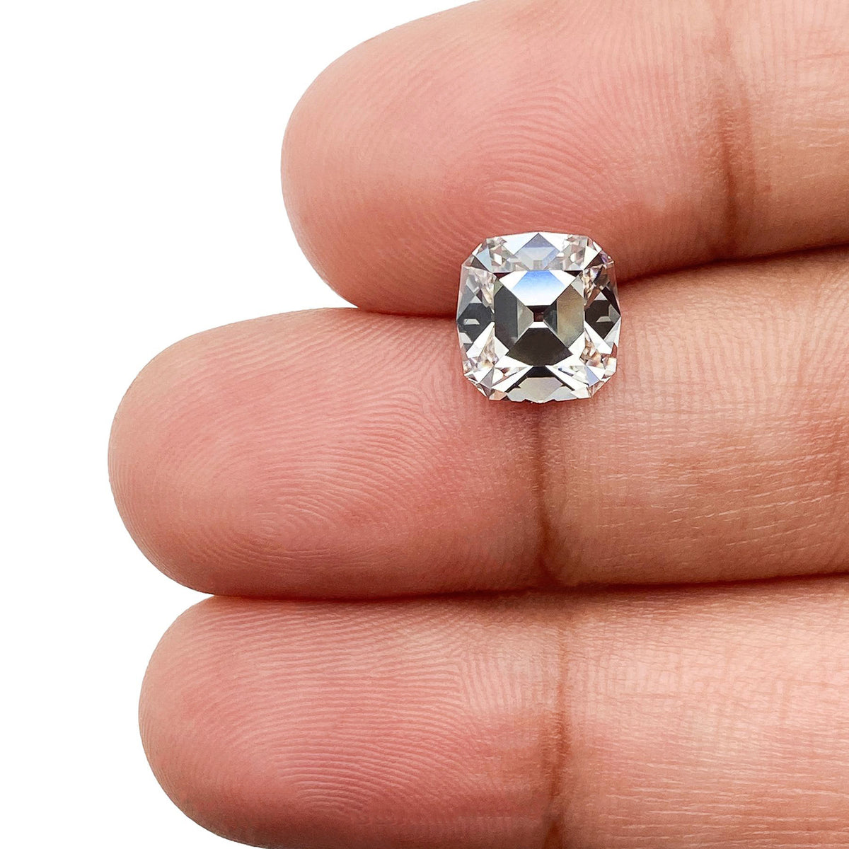 2.02ct | G/VS1 Cushion Shape Mazarin Cut Lab Diamond (IGI)