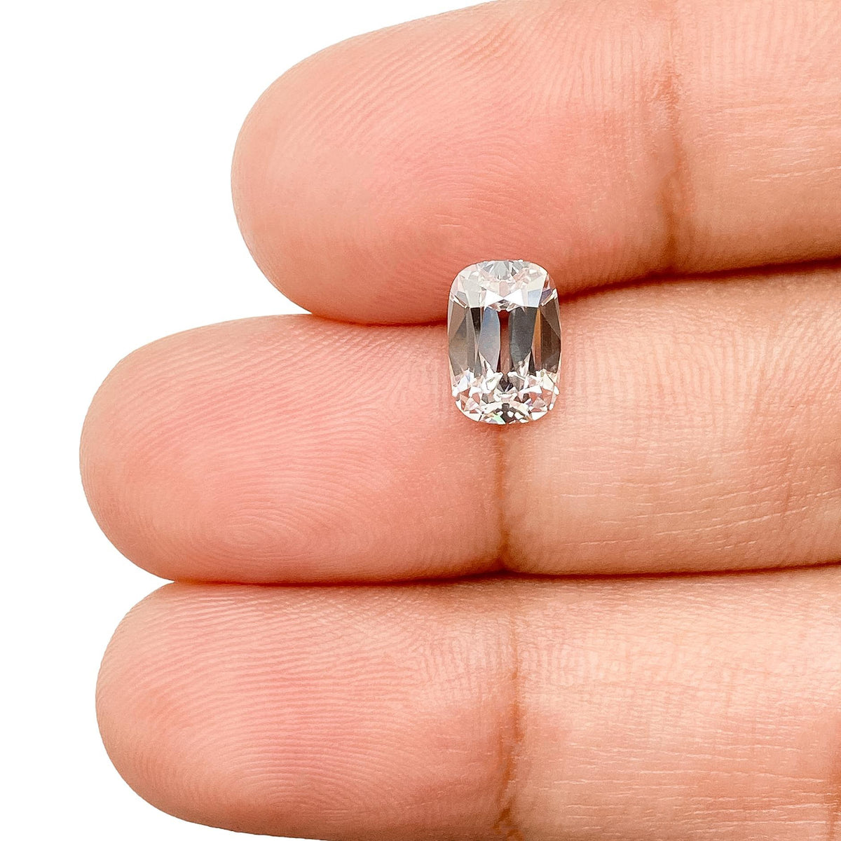 1.28ct | E/VS1 Cushion Shape Old Mine Cut Lab Diamond (IGI)