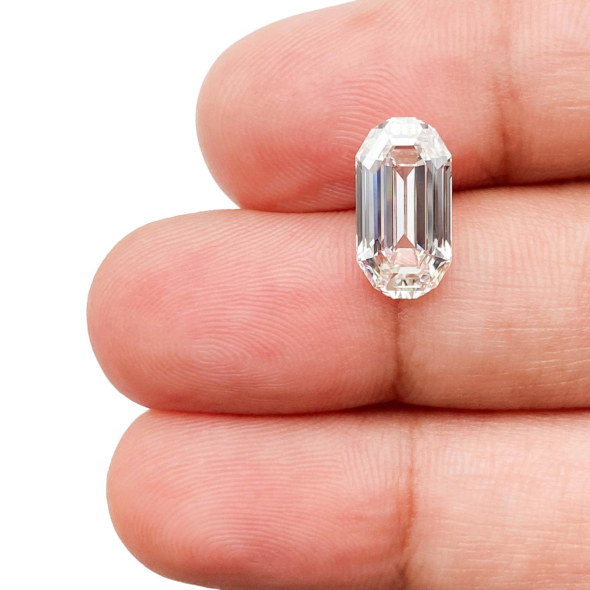 2.70ct | G/VVS2 Cushion Shape Step Cut Lab Diamond (IGI)
