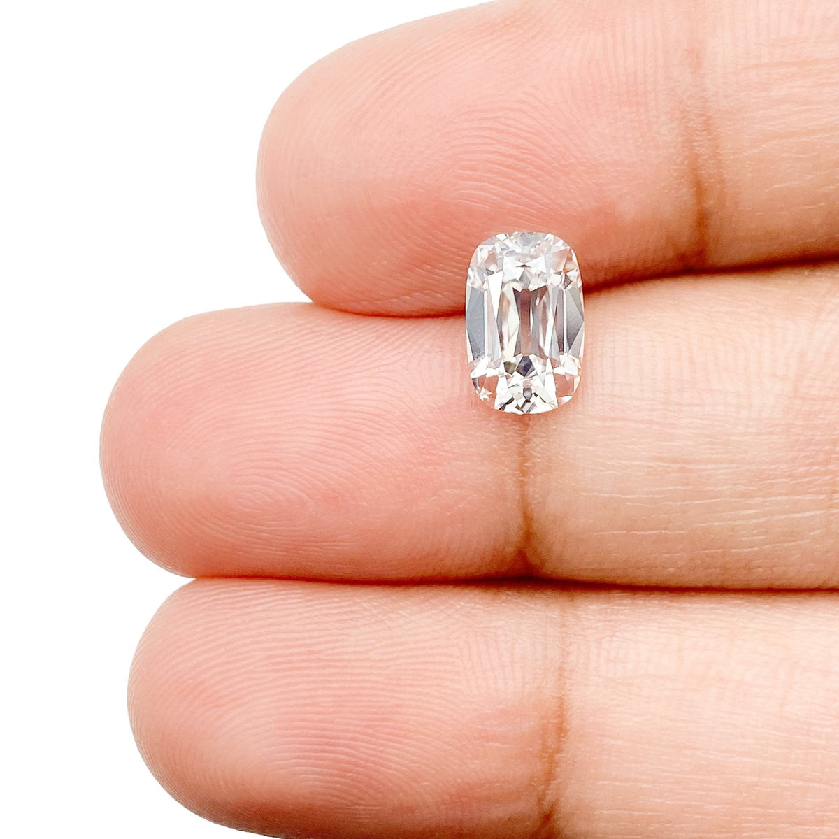 1.34ct | E/VS1 Cushion Shape Old Mine Cut Lab Diamond (IGI)