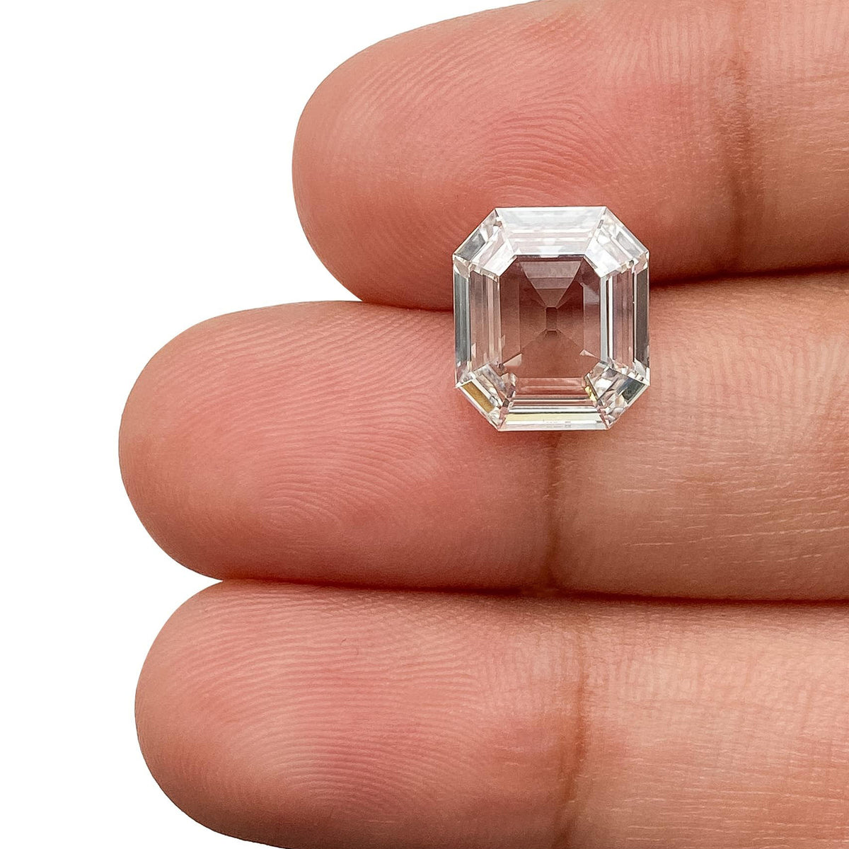 3.00ct | G/VVS2 Antique Octagon Shape Step Cut Lab Diamond (IGI)